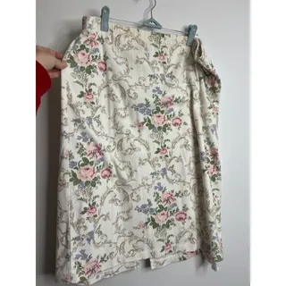 Photo of JB Express Button Up Top and Skirt Set 1XL Floral