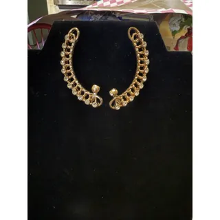 Photo of Vintage Gold Crawler Earrings
