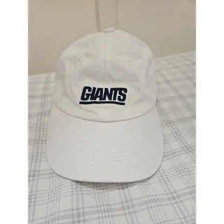 Photo of White Embroidered NY Giants Adjustable Baseball Cap Hat, OSFM NWOT