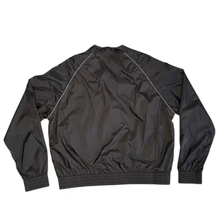 Photo of Ivy Park Bomber Jacket Women Sz M Black Full-Zip Lightweight
