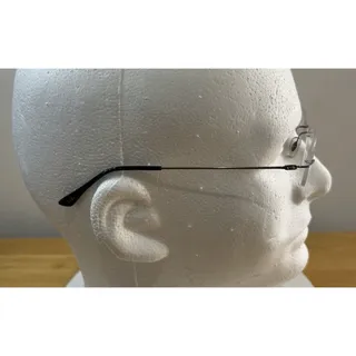 Photo of Glasses Ray Ban Light Ray Metallic Rimless Frames New