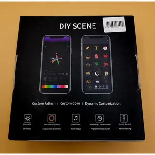 Photo of Avatar Remote Control Curtain LED String Lights Custom Designs Bluetooth RGBHUB