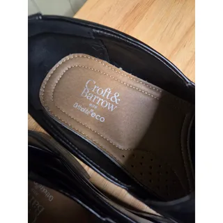 Photo of Croft and Barrow Men's Dress Shoes in Black Size 9