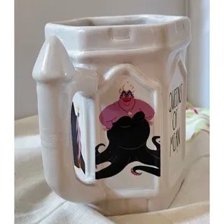 Photo of Disney Rae Dunn Queens Of Mean Villains- Queen, Maleficent, Ursula Castle Mug