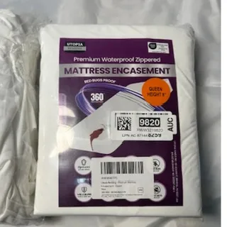 Photo of Utopia Bedding Queen 8" Waterproof Zippered Mattress Encasement New Sealed