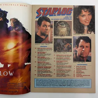 Photo of Starlog Magazine #131 June 1988 Willow General Kael Cover Critters 2 Sci-Fi VTG