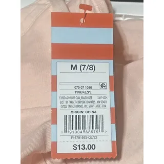 Photo of Cat & Jack Pink Cami Dance Leotard Girls Size M 7 8 NWT Ballet Gymnastics