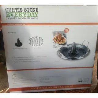 Photo of curtis stone multipurpose pan roast and steam kit