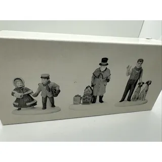 Photo of Dept 56 Heritage Village-Vision Of A Christmas Past #5817-3 Set Of 3 Retired