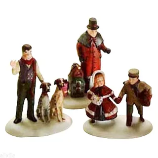 Photo of Dept 56 Heritage Village-Vision Of A Christmas Past #5817-3 Set Of 3 Retired