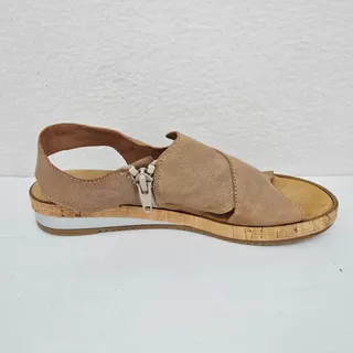 Photo of Sesto Meucci Women's Leather Sylke Beige Old West Shoes 6