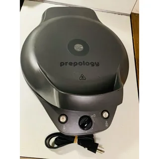 Photo of Prepology PP1250 12" Gray Electric Pizza Maker & Grill – Tested