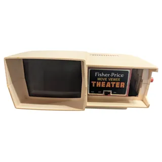 Photo of 1977 Fisher-Price Movie Viewer Theater #463 Vintage Toy Lights Up No Movies
