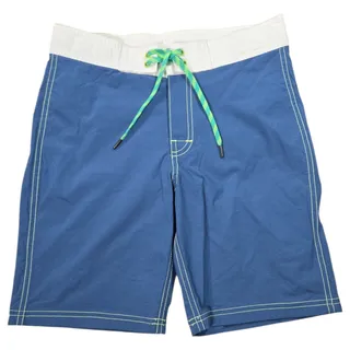 Photo of J Crew Crewcuts Boys 10 Blue Board Shorts Swim Trunks NWT Adjustable Summer Pool