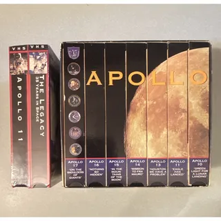 Photo of Marathon Music & Video Apollo VHS Box Set Apollo 10 11 The Legacy 35 Years