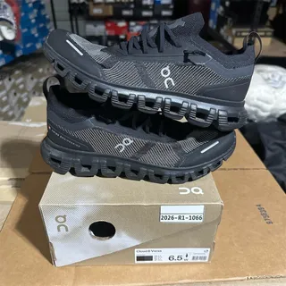 Photo of On Running Cloud 6 Versa 'Black/Eclipse' CloudTec Sneakers | Womens 6.5 | EUC