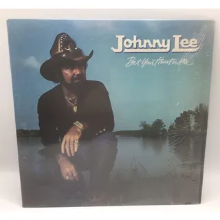 Photo of Johnny Lee Bet Your Heart On Me Vinyl LP Record Columbia House In Shrink 1981