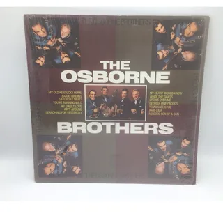 Photo of Osborne Brothers Self Titled Vinyl LP Decca DL 75271 Bluegrass In Shrink 1971