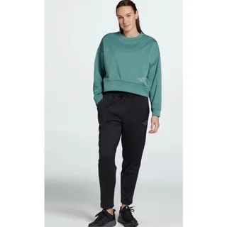 Photo of The North Face Women's Horizon Performance Fleece Crew Sweatshirt green size XL