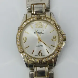 Photo of Kim Rogers Wristwatch Watch Quartz Japan Mov't Gold Tone