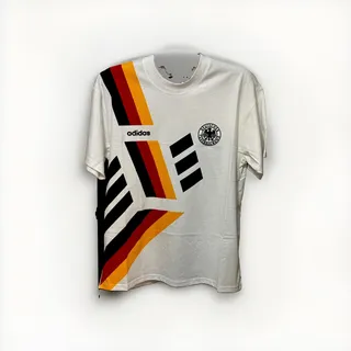 Photo of Adidas Germany DFB 94 Soccer Shirt Men’s 2X Large White Crew Neck Soccer KE0086