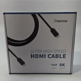 Photo of 2 10ft 48gbps ULTRA HIGH SPEED HDMI CABLE Black 8k HDMI 2.1 Cable Gold Plated