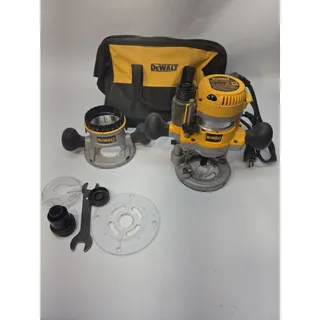 Photo of DEWALT Router Fixed/Plunge Base Kit Variable Speed DW618, DW6182 And DW6184