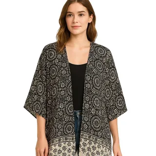 Photo of Speed Limit Lightweight Flowy Kimono O/S