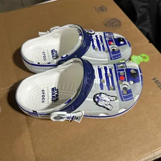 Photo of Crocs Classic Clog 'Star Wars R2-D2' Jibbitz Sandals | Womens 7 Mens 5 | NWT