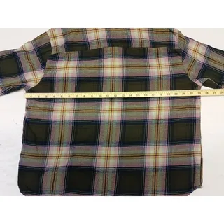 Photo of Old Navy (Large) Multi-Plaid Button Down Boyfriend Shirt