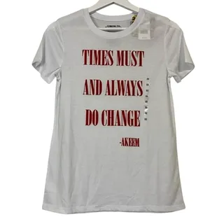 Photo of Coming to America Times Must And Always Do Change - Akeem Graphic Tee White NWT