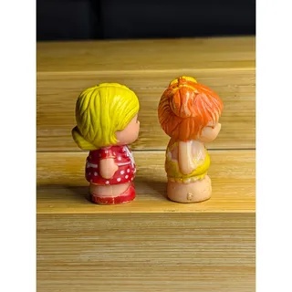 Photo of Kenner Tree Tots Tree House Family Girl Honey 1975 Daughter & Mom Willow Figure