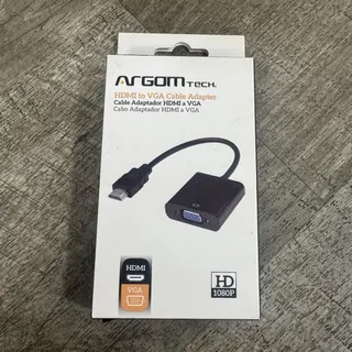 Photo of Argom Tech HDMI to VGA Adapter Cable 1080p Plug & Play Black A00174