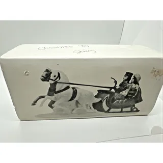 Photo of Department 56 DIcken's Winter Sleighride Vintage 1986 Vintage Accessories 6511-0