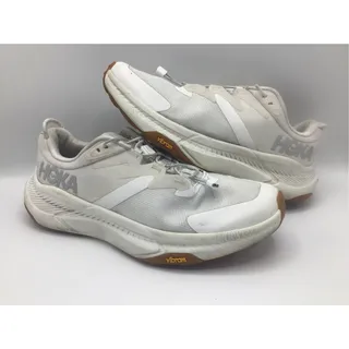 Photo of Hoka Transport White Gum Mens 8.5 D Cordura Vibram Quick Toggle Sneakers 1123153
