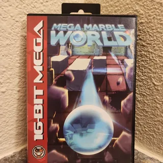 Photo of Game - Mega Marble World (NEW) - Genesis - Mega Cat Studios - Sega