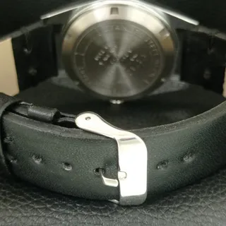 Photo of Vintage 1987 Citizen Disney Automatic Mens Silver Watch W/daydate & White accent