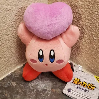 Photo of Plush - Kirby w/ Heart, 5-inch (NEW) - Nintendo