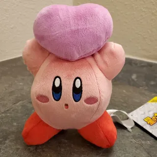 Photo of Plush - Kirby w/ Heart, 5-inch (NEW) - Nintendo