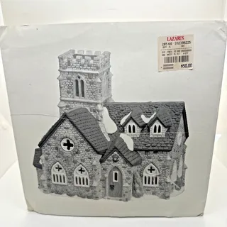 Photo of Department 56 Knottinghill Church Porcelain 5582-4 Dickens NO LIGHT