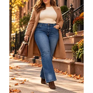 Photo of Ruff Hewn City Boot Jeans Women's 18 Average Flint Wash NWT