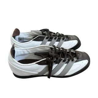 Photo of the adidas x Entire Studios Ace Shoes in chalky brown size 6.5