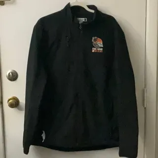 Photo of Clique Black Zip Up Jacket L NEW Home Depot Miami Trucker Bikercore FDC Casual