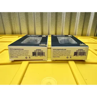 Photo of Lot of 2 Argom Tech Compact 1A 1-Port USB-A Wall Charger Plug, Black ARG-AC-0104