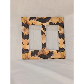 Photo of Spooky Bats Decoupage Vintage Halloween Wall Plate