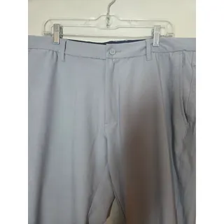 Photo of FootJoy Pro Tour Golf Pant Mens 38x30 Light Gray Performance Flat Front Pant