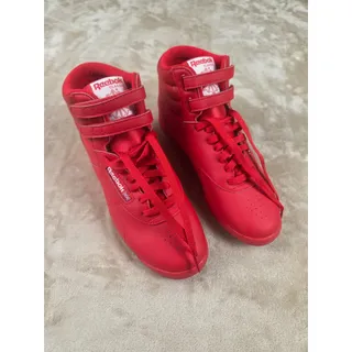 Photo of Reebok Women's Freestyle Hi 'Vector Red' High-Top Sneakers