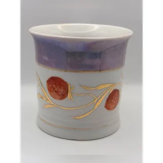 Photo of Vintage Porcelain Mug, Berry Design, Purple Lusterware, Germany