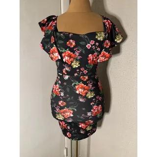 Photo of Symphony Floral Body Con Dress S Wedding Party Special Occasion Coquette Girl