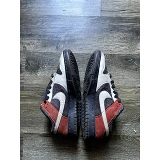 Photo of Nike Dunk Low FV0395-200 Tweed Wool Brown Sz 8.5M/10W Brown